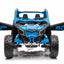 CAN AM UTV  XXL - 48V - 2 SEATER - LEATHER SEAT / EVA - MP3 - BLUE