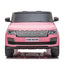 RANGE ROVER VOGUE HSE OLD - 24V - 2 SEATER - LEATHER / EVA - MP4 - PINK