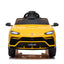 LAMBORGHINI URUS - 12V - LEATHER / EVA - YELLOW