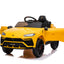 LAMBORGHINI URUS - 12V - LEATHER / EVA - YELLOW