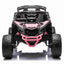 CAN AM UTV - MINI - 24V - 4WD - LEATHER SEAT / EVA - MP3 - PINK