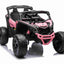 CAN AM UTV - MINI - 24V - 4WD - LEATHER SEAT / EVA - MP3 - PINK