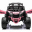 CAN AM UTV - MINI - 24V - 4WD - LEATHER SEAT / EVA - MP3 - PINK