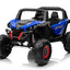 NEW XMX UTV BUGGY - 24V - 4WD - LEATHER / EVA - MP4 - SPIDER BLUE