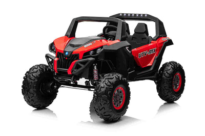 NEW XMX UTV BUGGY - 24V - 4WD - LEATHER / EVA - MP4 - SPIDER RED