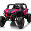 NEW XMX UTV BUGGY - 24V - 4WD - LEATHER / EVA - MP4 - PINK