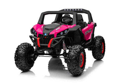 NEW XMX UTV BUGGY - 24V - 4WD - LEATHER / EVA - MP4 - PINK