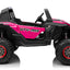NEW XMX UTV BUGGY - 24V - 4WD - LEATHER / EVA - MP4 - PINK