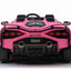 LAMBORGHINI SIAN - 24V - 2 SEATER - 4WD - LEATHER / EVA - PINK
