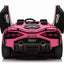 LAMBORGHINI SIAN - 24V - 2 SEATER - 4WD - LEATHER / EVA - PINK