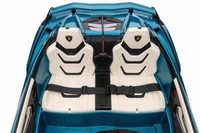 LAMBORGHINI SIAN - 24V - 2 SEATER - 4WD - LEATHER / EVA - PAINT METALLIC BLUE