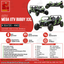 MEGA UTV BUGGY XXXL | 48V | 4 Seater | Leather Seat | EVA Wheels | 4WD