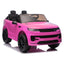 RANGE ROVER SPORT - 24V - 90W -  LEATHER SEAT / EVA WHEELS - MP3 BLUETOOTH - PINK