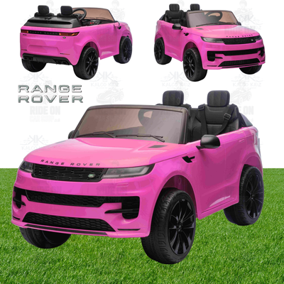 Range Rover Sport - Pink | 24V | 2 Seater | Leather Seat | EVA Wheels | RC