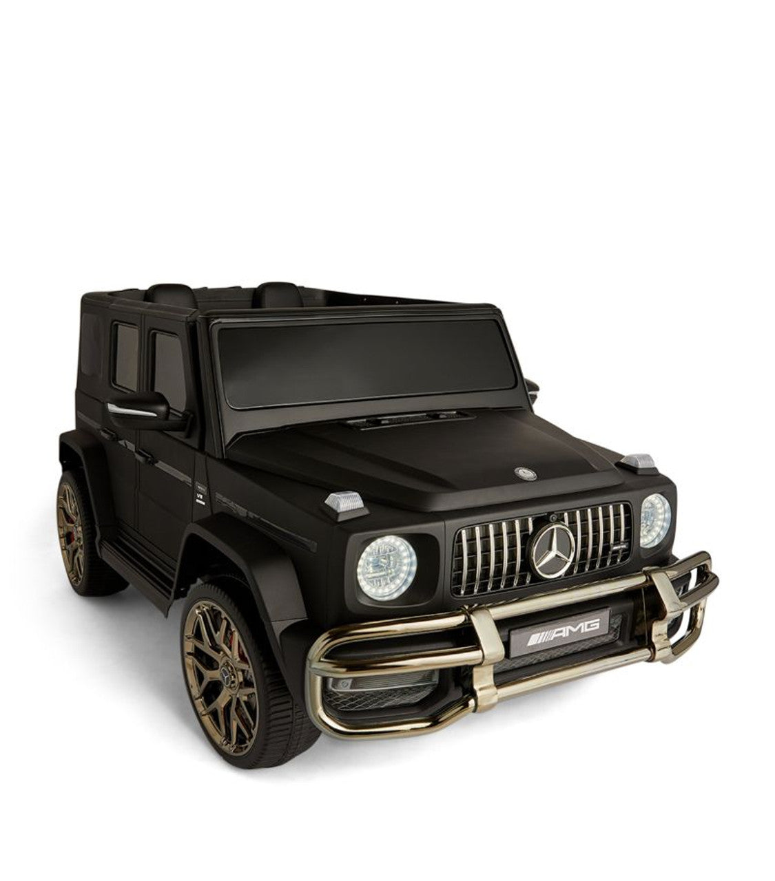 MERCEDES G63 XL - 24V - 2 SEATER - 4WD - LEATHER SEAT / EVA - MP4 - MATT BLACK