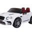 BENTLEY CONTINENTAL SUPERSPORTS - 12V - LEATHER SEAT / EVA - MP3 - WHITE