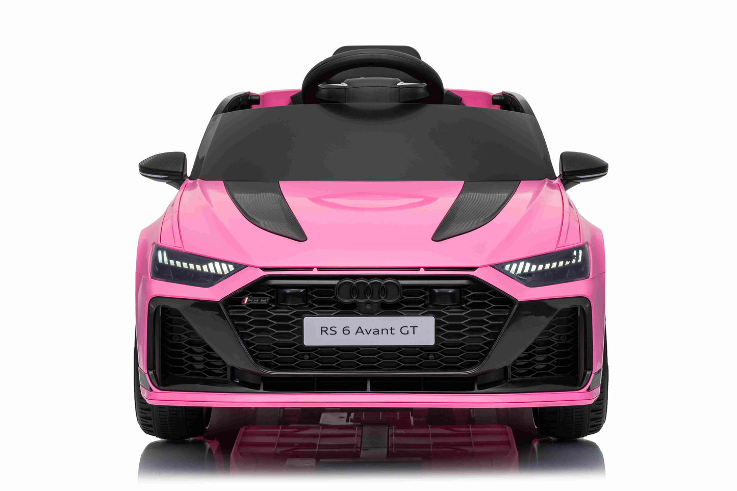 Licensed AUDI RS6 AVANT GT - 12V Children’s Ride On Car - MP3 - PINK