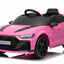 Licensed AUDI RS6 AVANT GT - 12V Children’s Ride On Car - MP3 - PINK