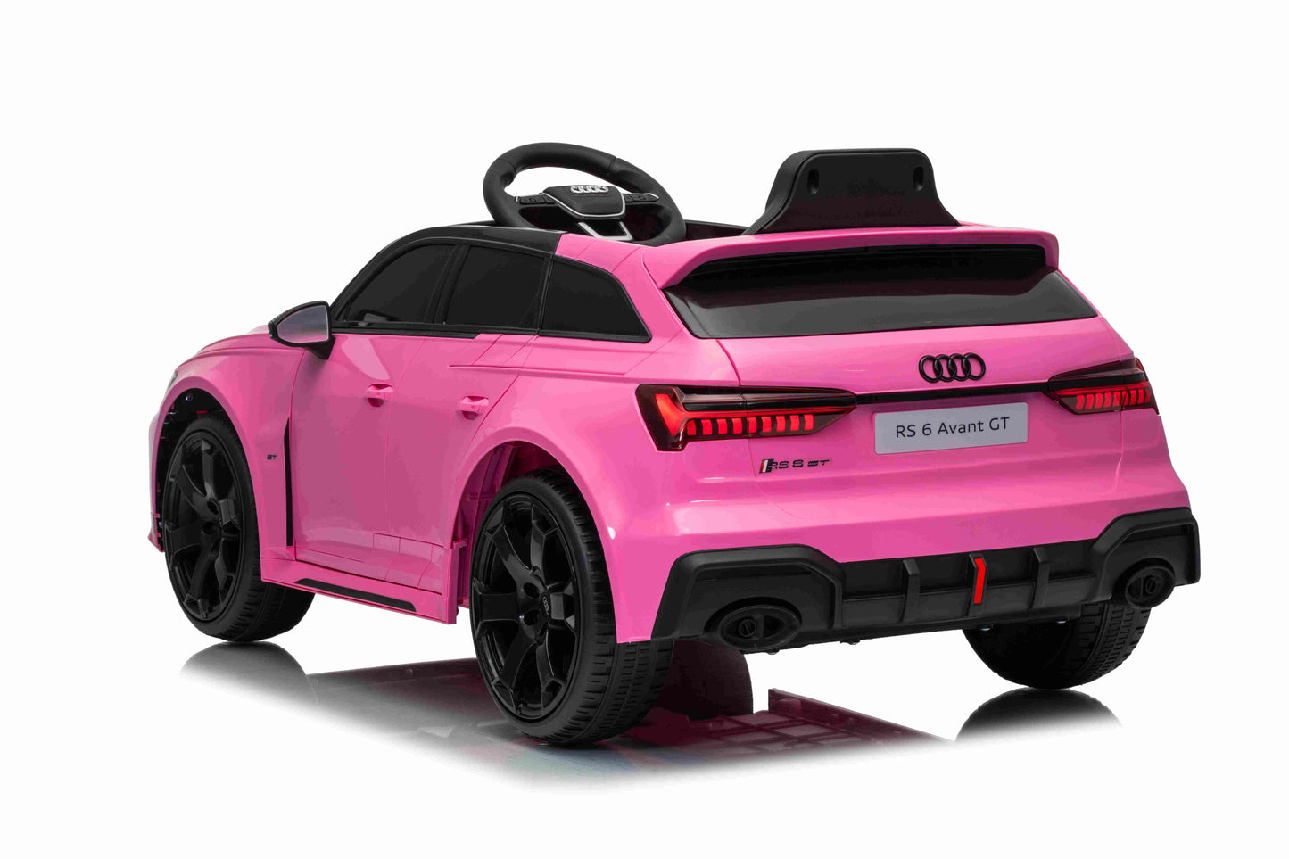 Licensed AUDI RS6 AVANT GT - 12V Children’s Ride On Car - MP3 - PINK