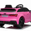 Licensed AUDI RS6 AVANT GT - 12V Children’s Ride On Car - MP3 - PINK