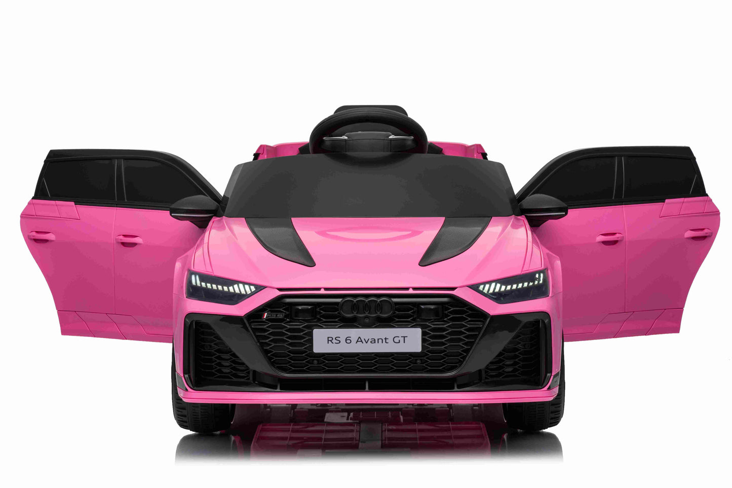 Licensed AUDI RS6 AVANT GT - 12V Children’s Ride On Car - MP3 - PINK