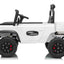 LAND ROVER DEFENDER 90 TIPPER - WHITE (24V / Leather Seat / EVA Wheels) - TIPPER