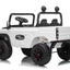 LAND ROVER DEFENDER 90 TIPPER - WHITE (24V / Leather Seat / EVA Wheels) - TIPPER