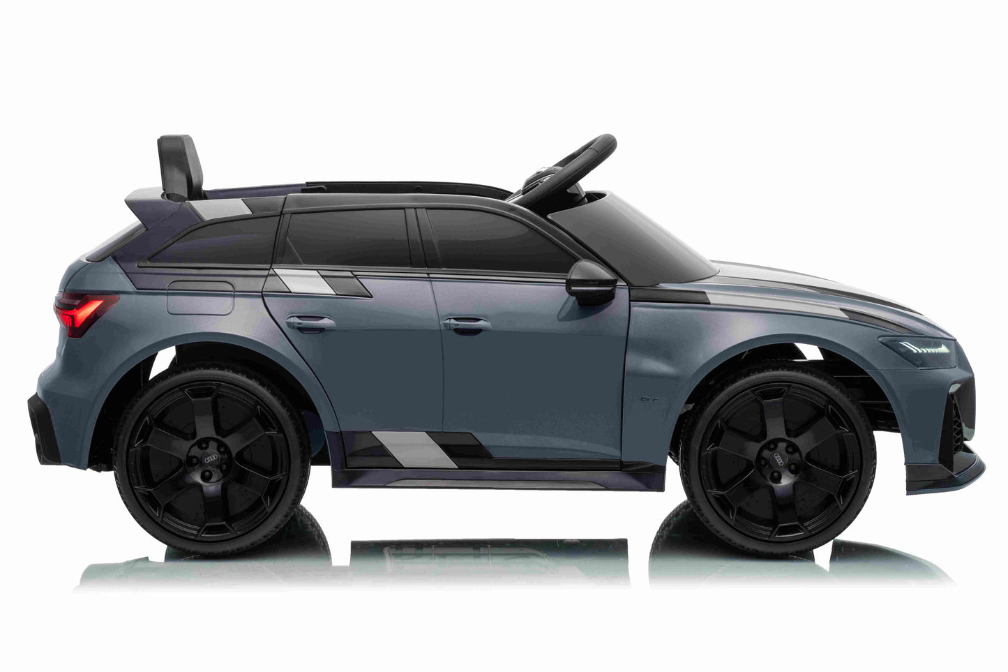 Licensed AUDI RS6 AVANT GT - 12V Children’s Ride On Car - MP3 - GREY