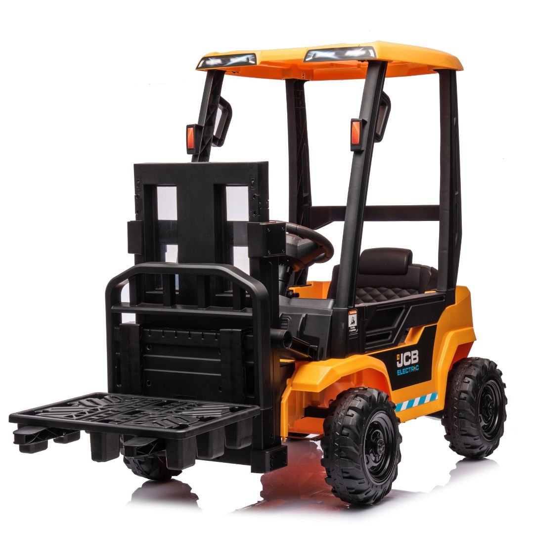 JCB FORKLIFT 12V Children’s Ride On Forklift - YELLOW