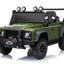 LAND ROVER DEFENDER 110 SVX CONCEPT LICENSED RIDE ON CAR - 12V - GREEN