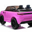 RANGE ROVER SPORT - 24V - 90W -  LEATHER SEAT / EVA WHEELS - MP3 BLUETOOTH - PINK