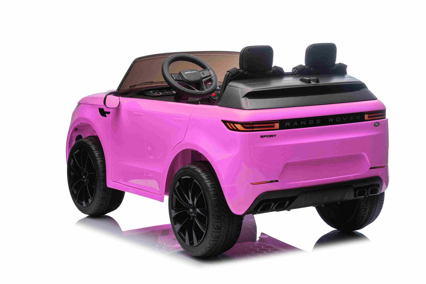 RANGE ROVER SPORT - 24V - 90W -  LEATHER SEAT / EVA WHEELS - MP3 BLUETOOTH - PINK
