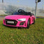 Licensed AUDI R8 Spyder 12V Children’s Ride On Car - MP3 - PINK